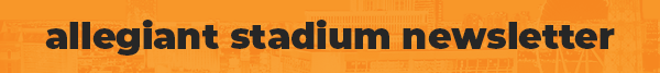 Allegiant Stadium Newsletter Header