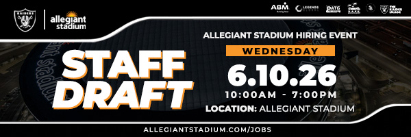 Allegiant Stadium Hiring Event | June 10, 2026