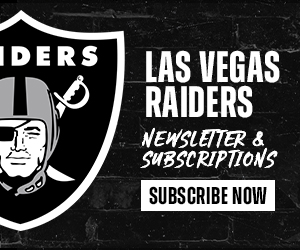 Las Vegas Raiders Newsletter & Subscriptions | Subscribe Now