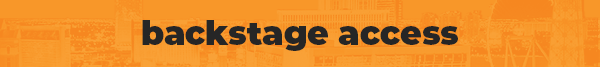 Backstage Access Header