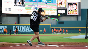 Raiders Play in Battle For Vegas charity softball game