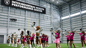 The Raiderettes hosted their third camp of the summer with dancers ages 10-12
