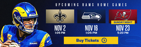 Upcoming Rams Home Games
