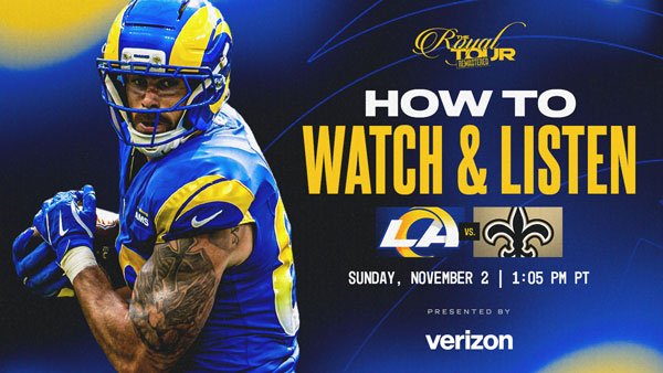 How to Watch Rams vs Saints