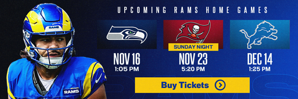 Upcoming Rams Home Games