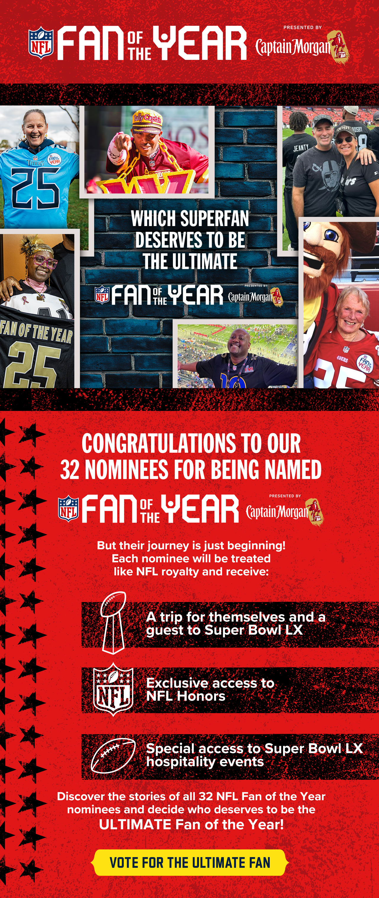 Fan Of The Year - Vote For The Ultimate Fan