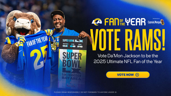 2025 Rams Fan of the Year: Da'Mon Jackson