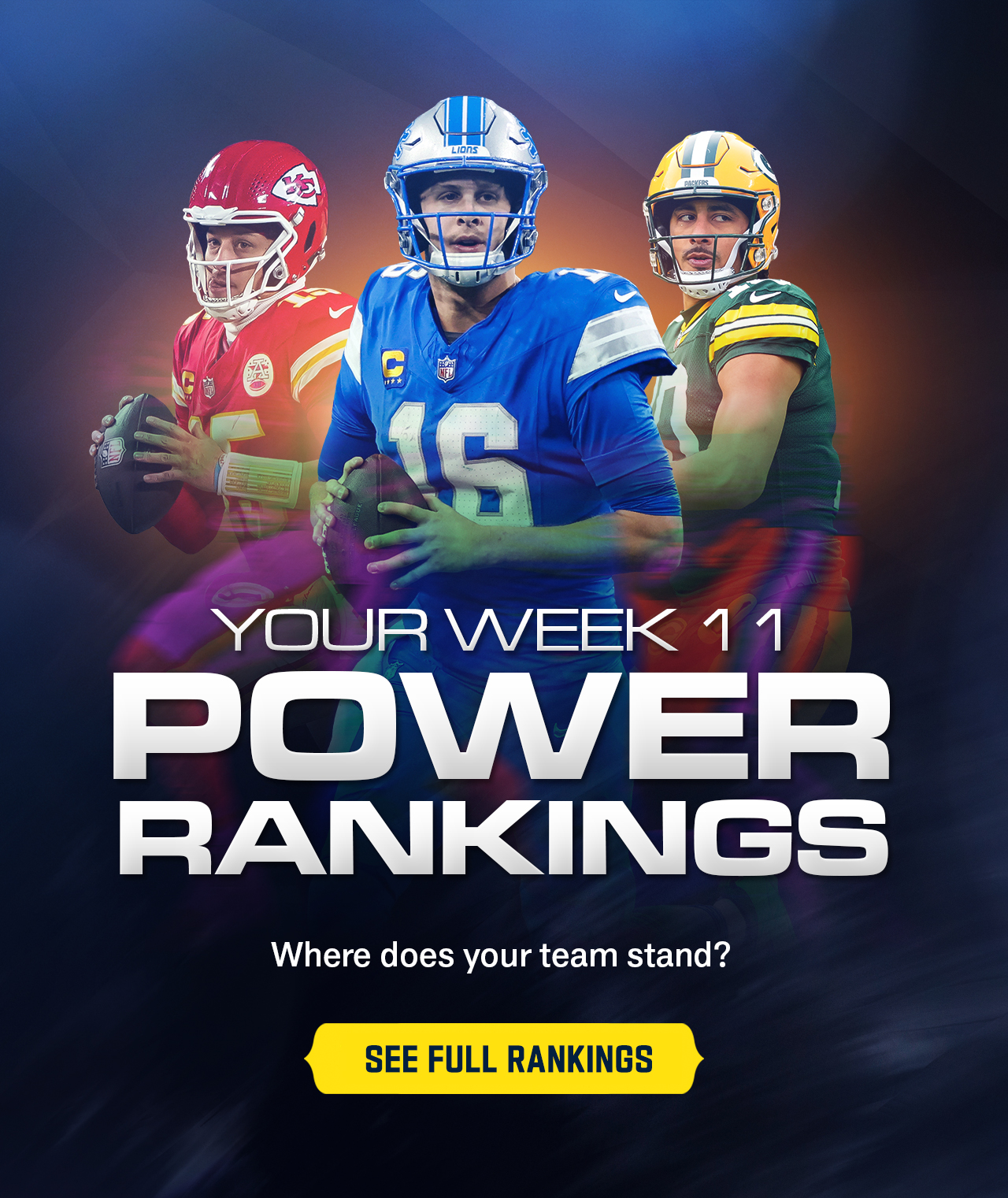 Your Week 11 Power Rankings