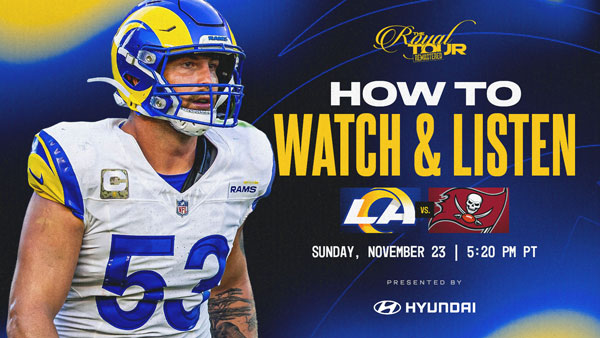 How to Watch Rams vs Buccaneers