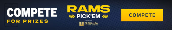 Compete for prizes with Rams Pick'em