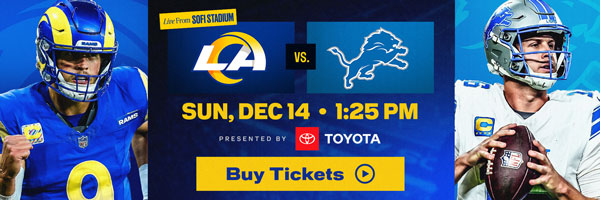 Rams vs Lions Tickets
