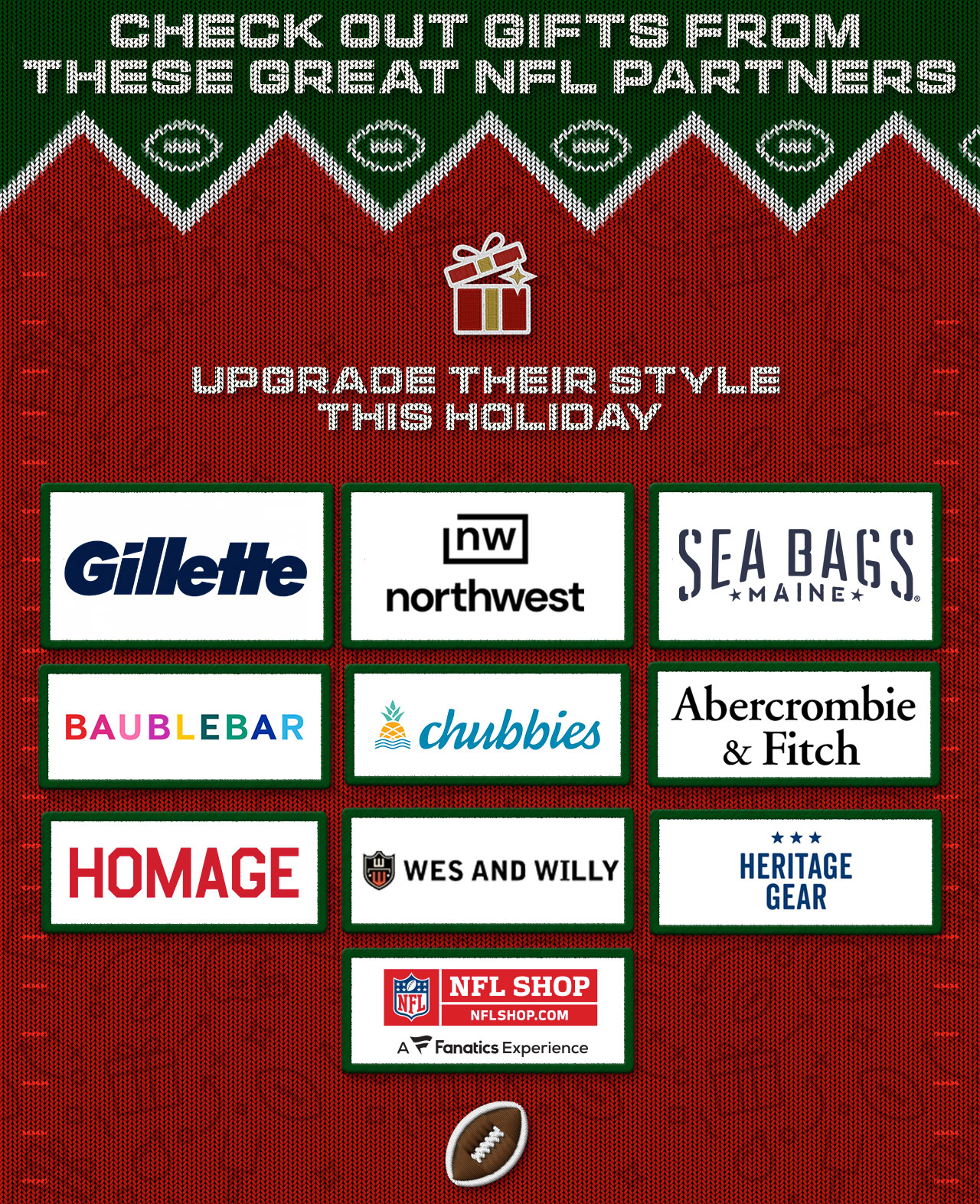 Upgrade their style this holiday