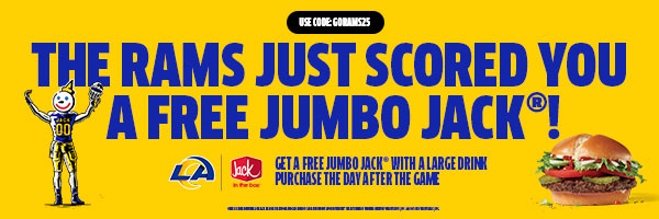 Rams Scored You a Free Jumbo Jack