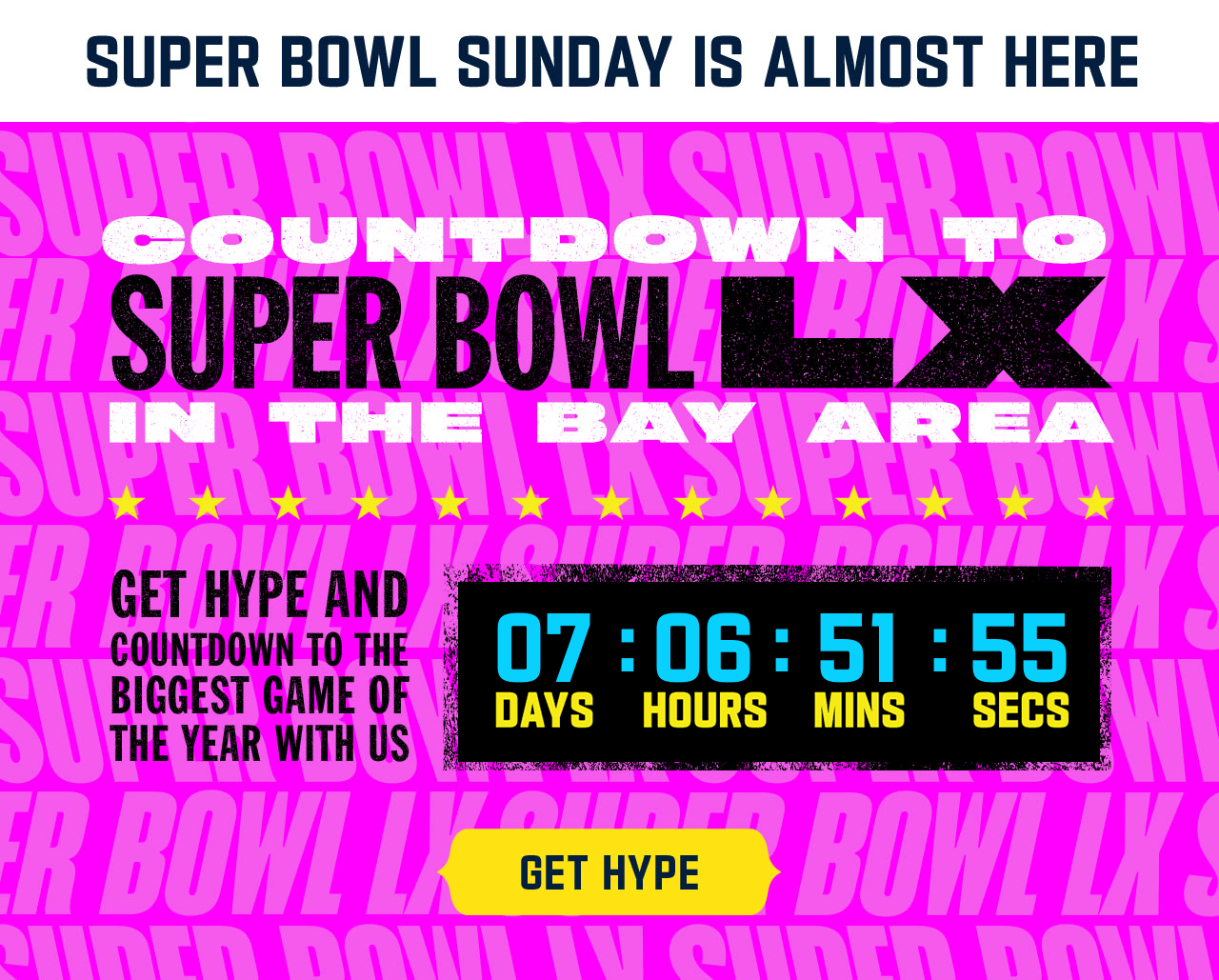 Super Bowl Sunday Is Almost Here