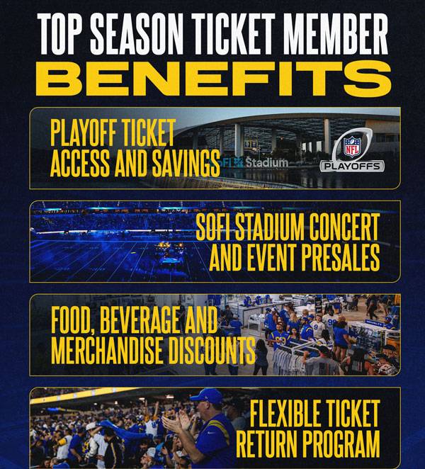 Season Ticket Member Benefits