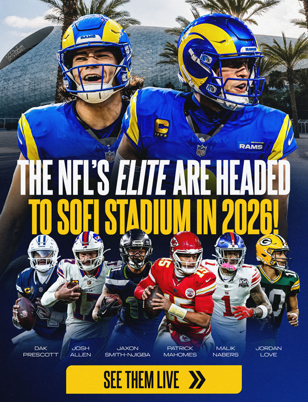 The NFL's Biggest Stars Are Coming to SoFi Stadium