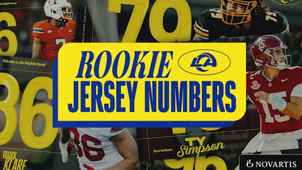Rookie Jersey Numbers