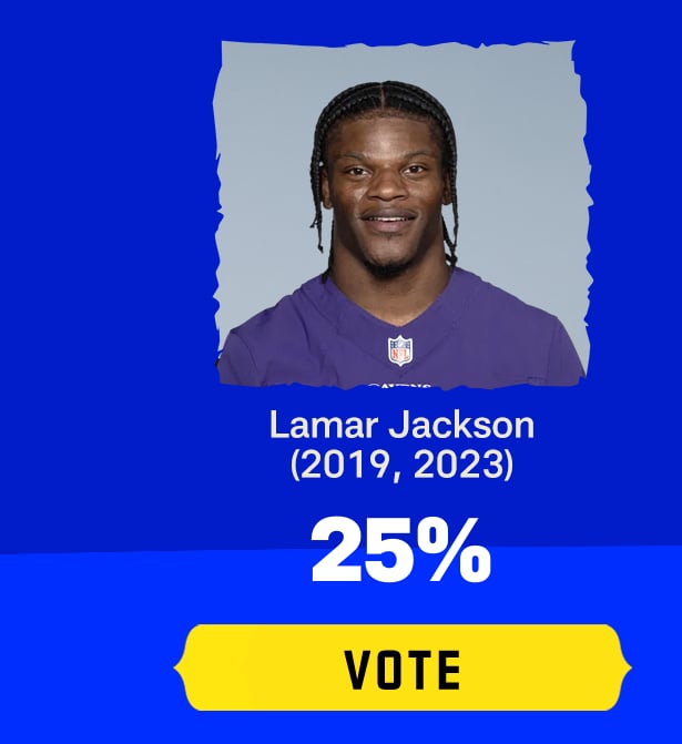 Lamar Jackson (2019, 2023)