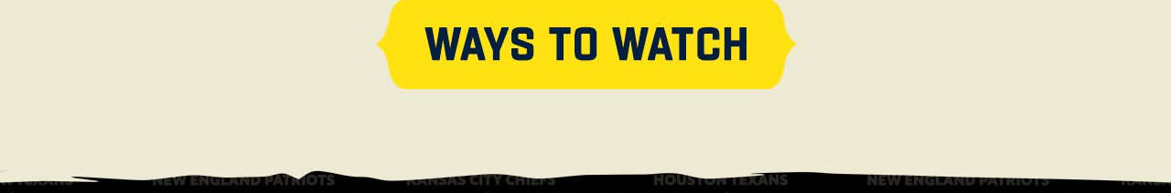 Ways To Watch