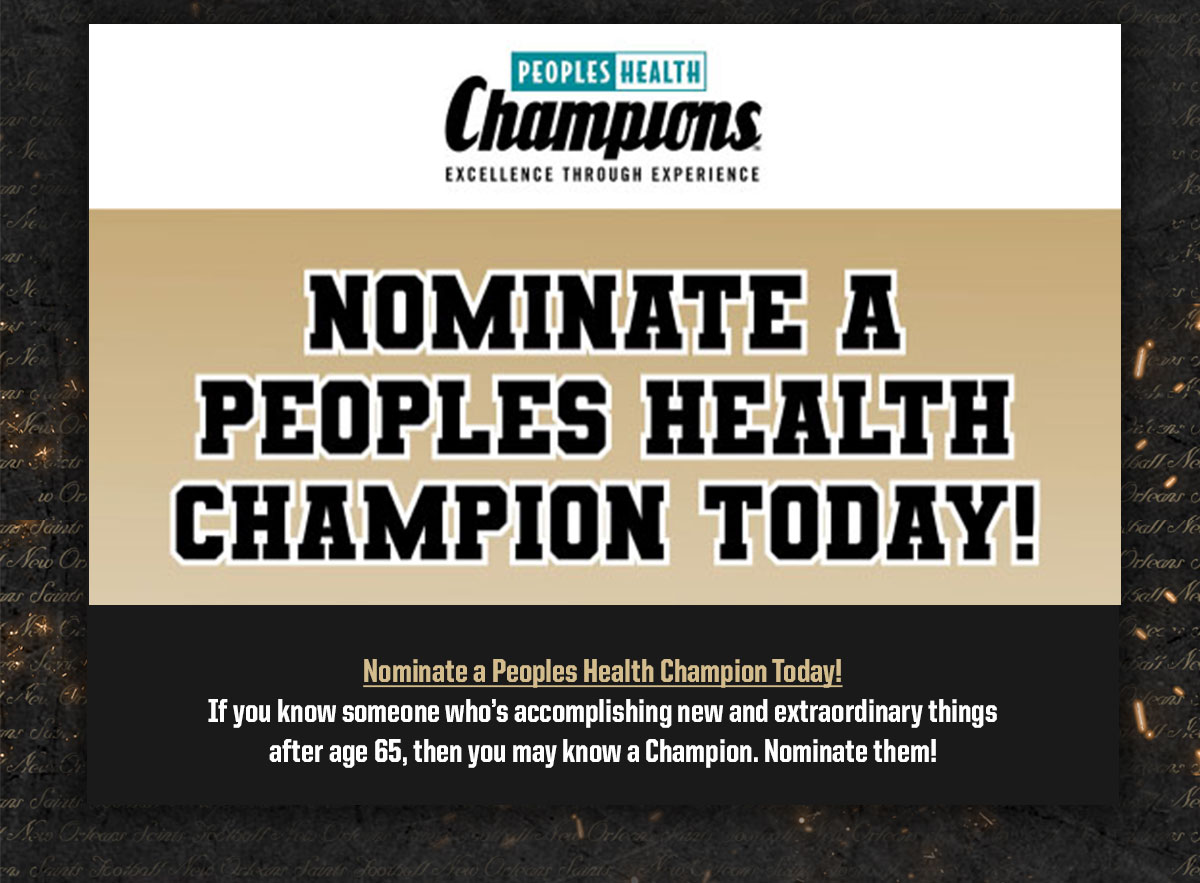 Peoples Health Champion