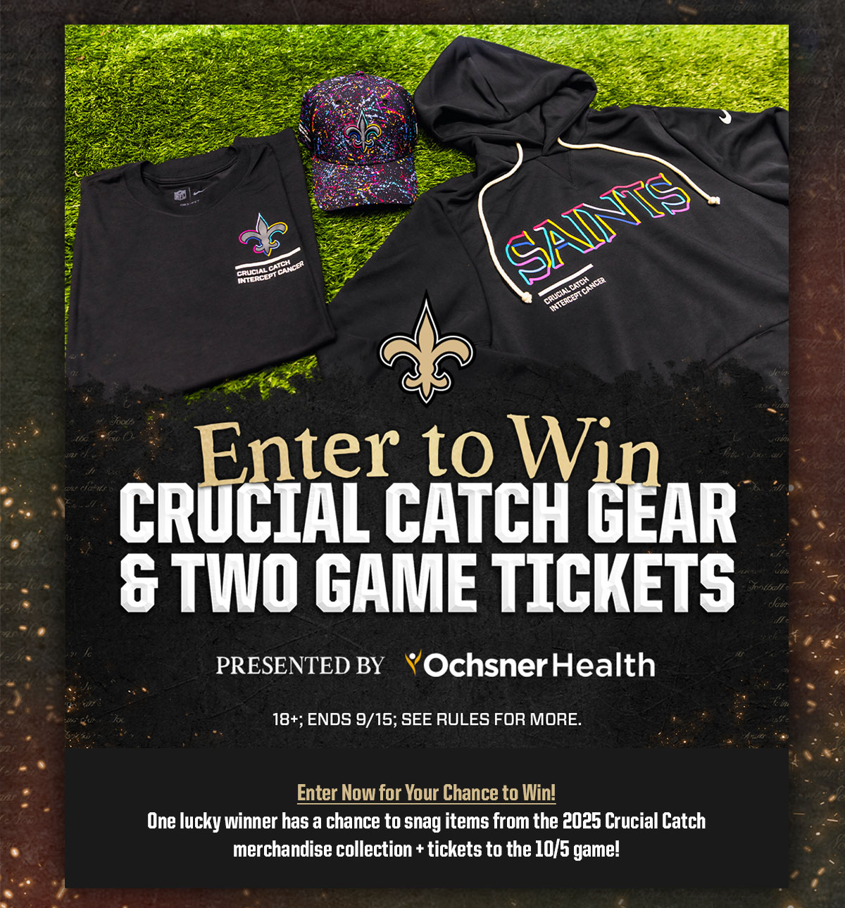 Saints Crucial Catch