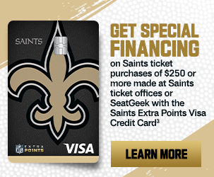 Saints Credit Card