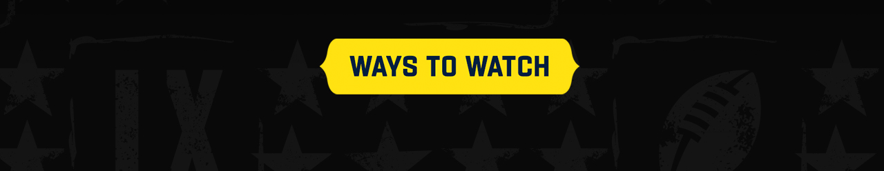 Ways To Watch