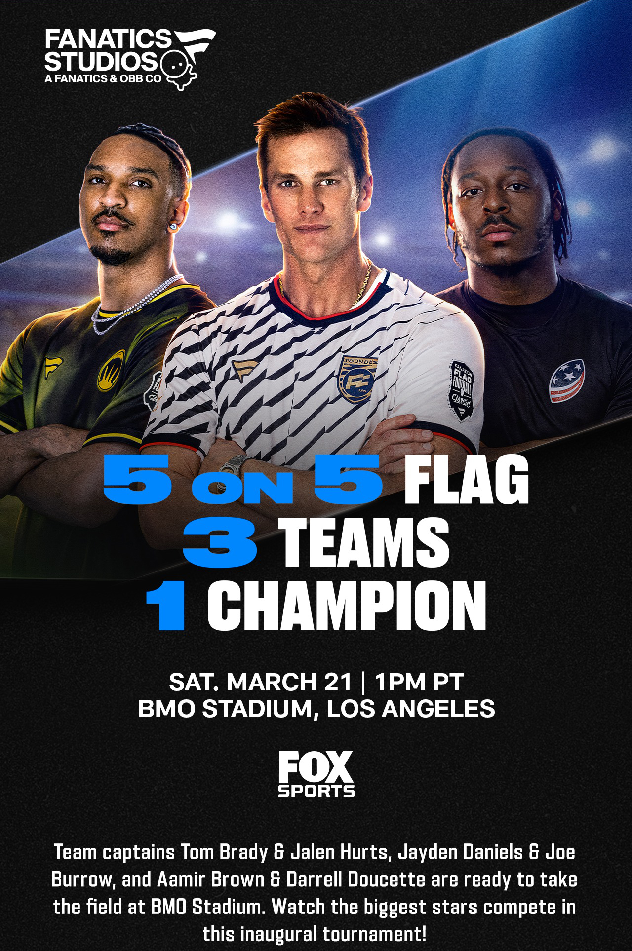 5 on 5 Flag, 3 Teams, 1 Champion