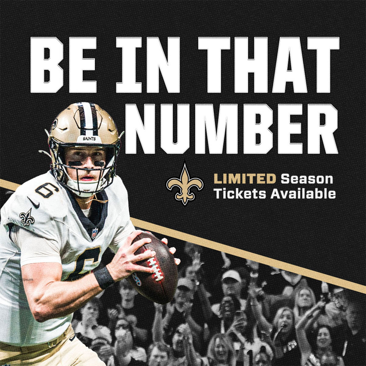 Saints Season Ticket Information