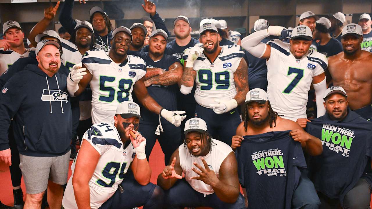 Seahawks Celebrate NFC West Title & No. 1 Seed While Also Knowing 'We've Got More Work To Do'