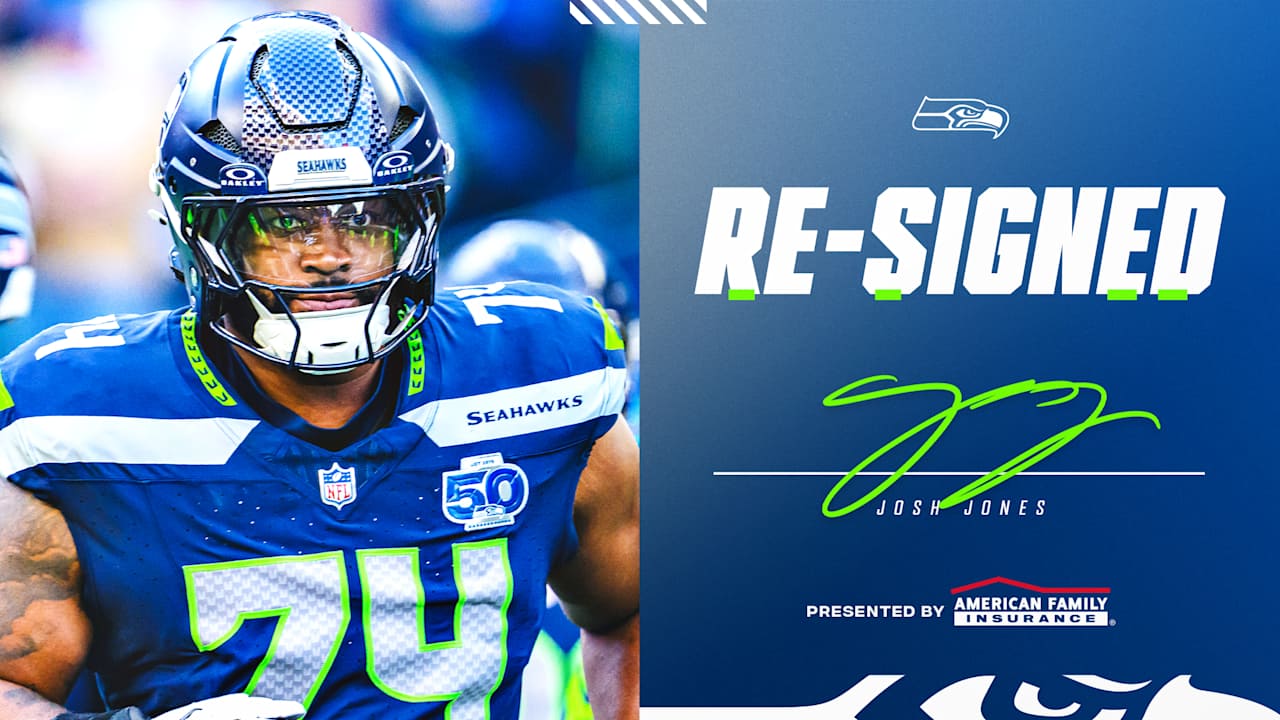 Seahawks Re-Sign OL Josh Jones