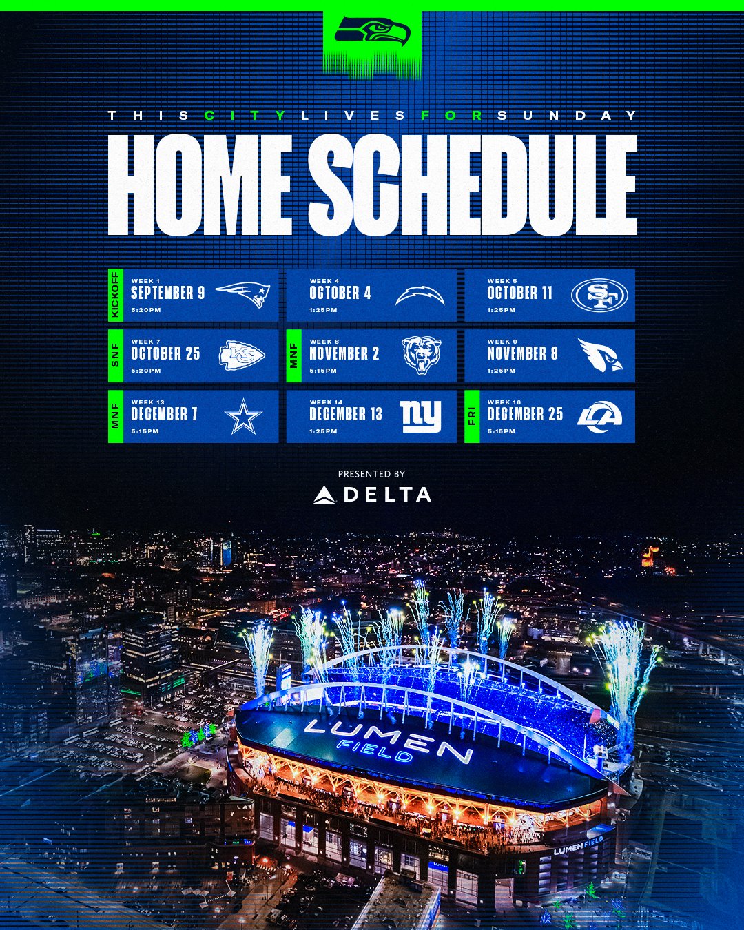 Seahawks 2026 Schedule Release