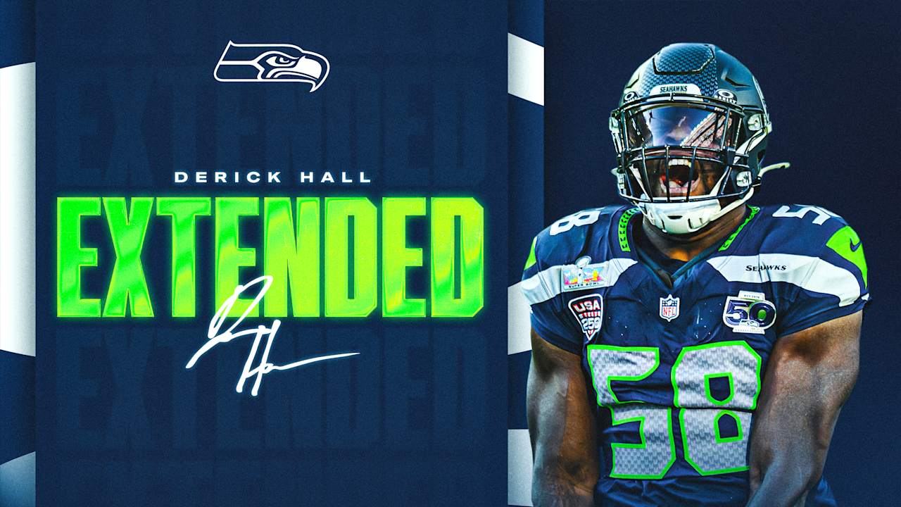 Seahawks Sign Outside Linebacker Derick Hall To Three-Year Extension