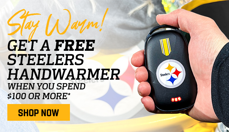Get a Free Steelers Handwarmer with purchase of $100