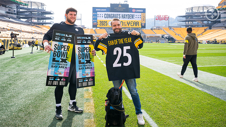 The 'Shock' of a lifetime for a special Steelers fan