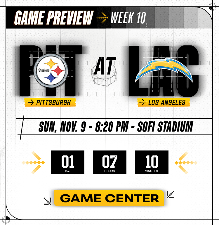 Steelers at Chargers