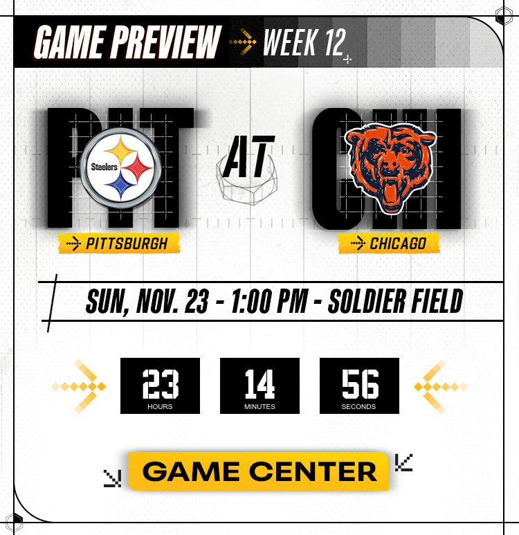 Steelers at Bears