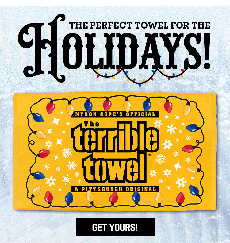 The perfect towel for the Holidays