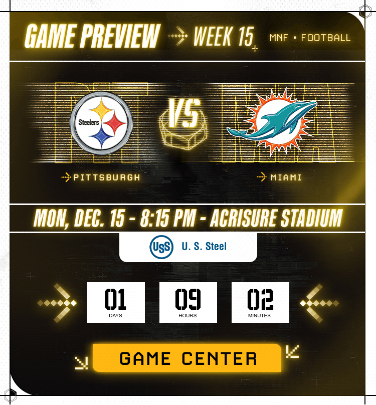 Steelers vs. Dolphins
