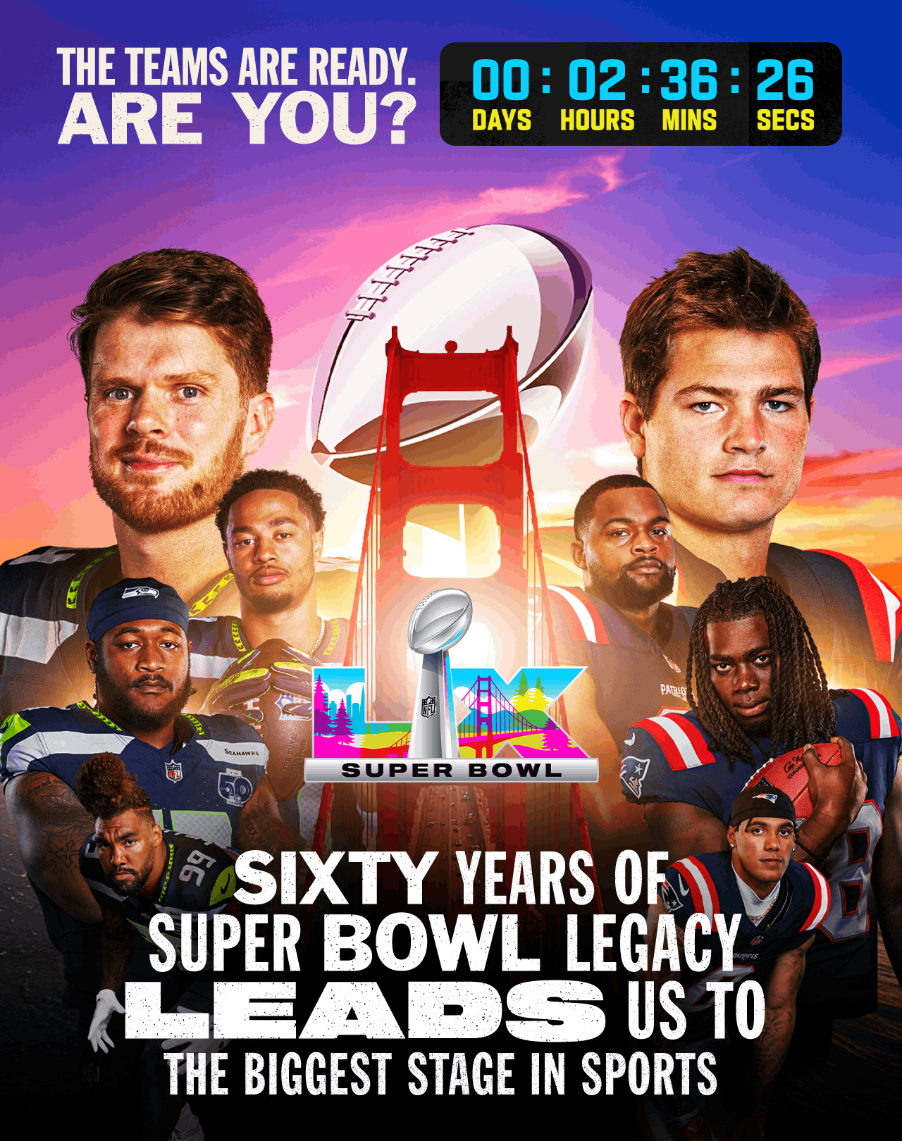 The Teams Are Ready. Are You?