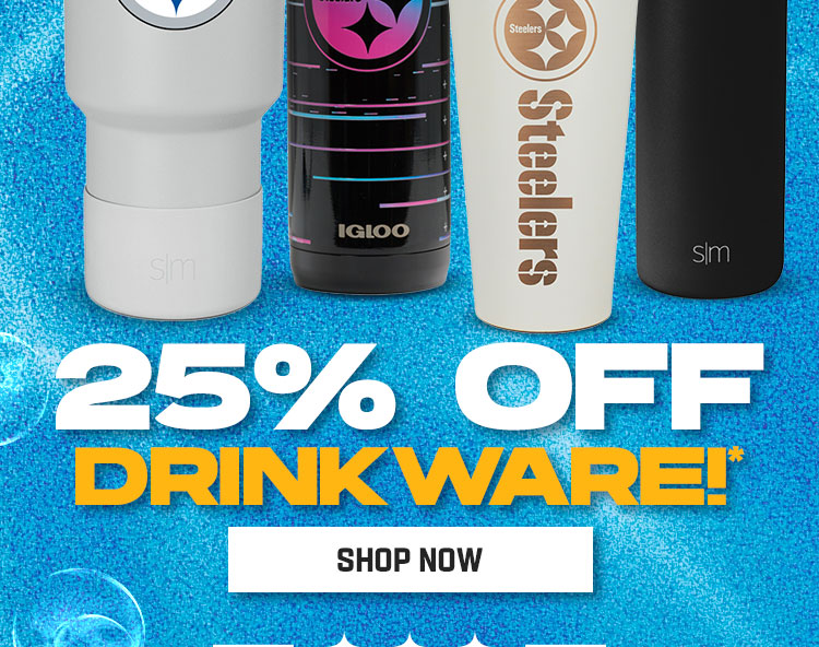 25% Off Drinkware