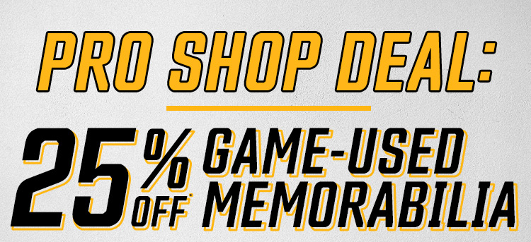 25% Off Memorabilia