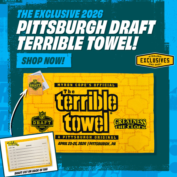 Pittsburgh Draft Terrible Towel