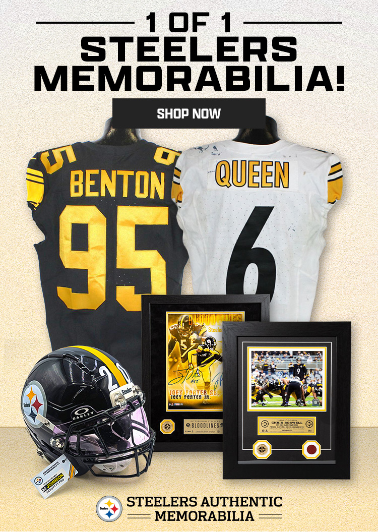 Shop Steelers Memorabilia