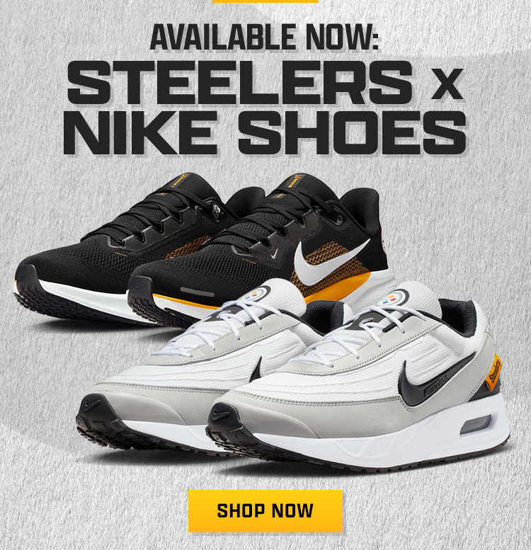 Shop Steelers x Nike Shoes