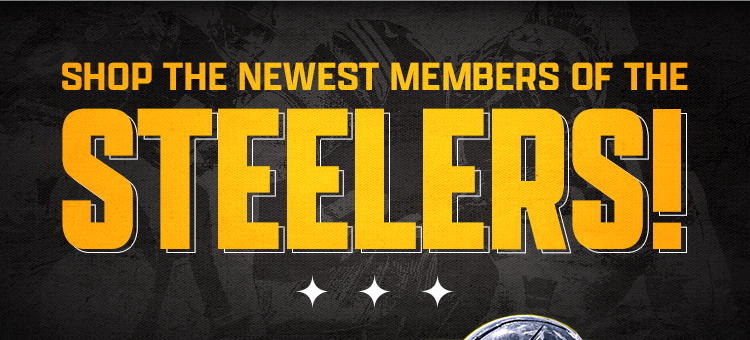 Shop the Newest Members of the Steelers