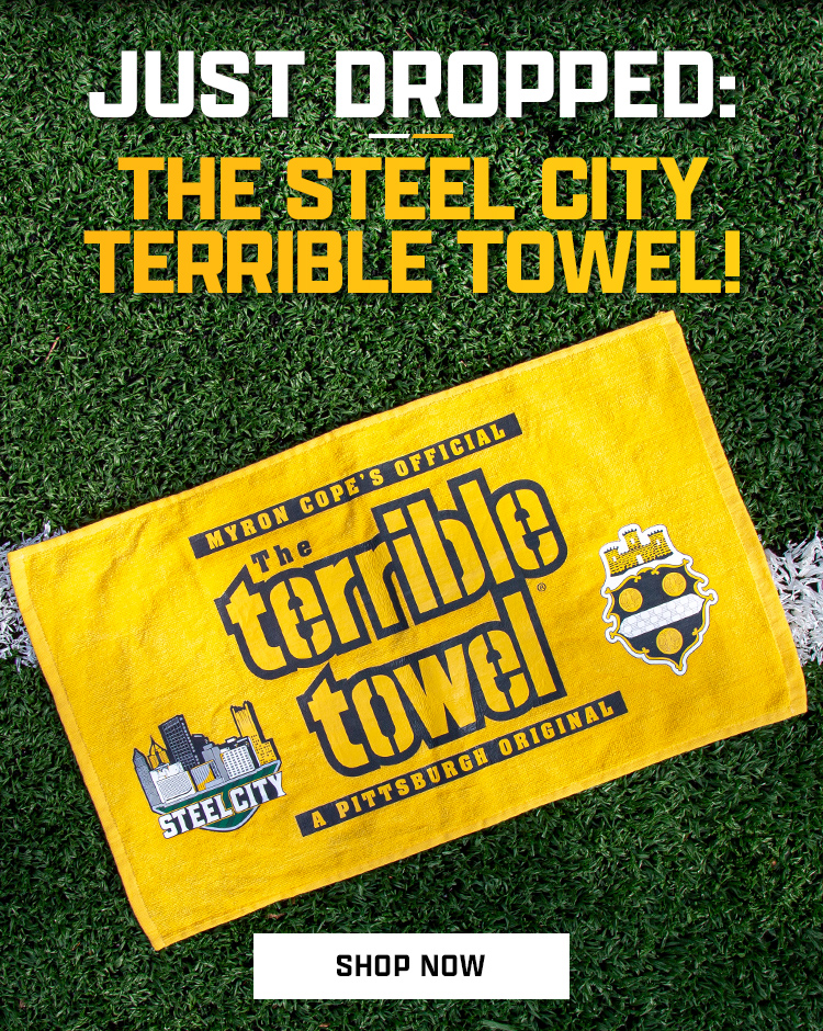 Just Dropped: The Steel City Terrible Towel!