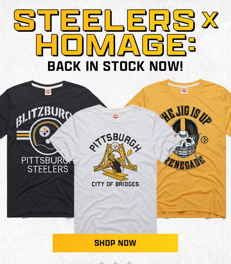 Steelers x Homage: Back in Stock