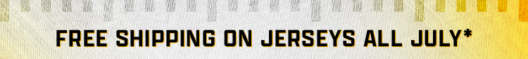 Free Shipping on Jerseys all July