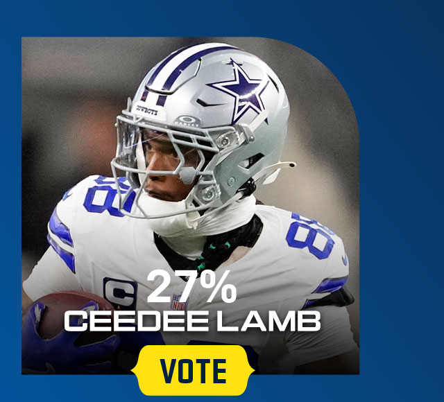 Ceedee Lamb. Vote.
